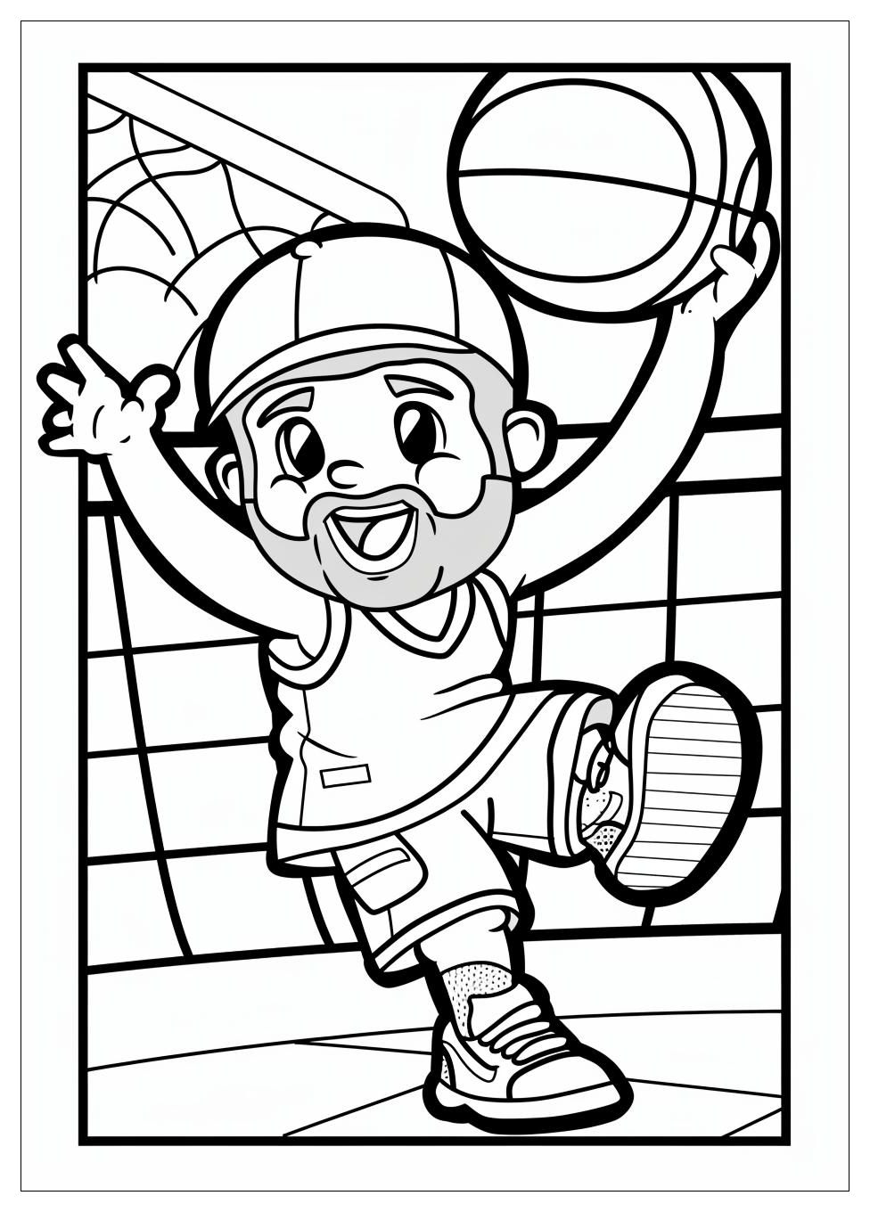 Dude Perfect Coloring Pages-11