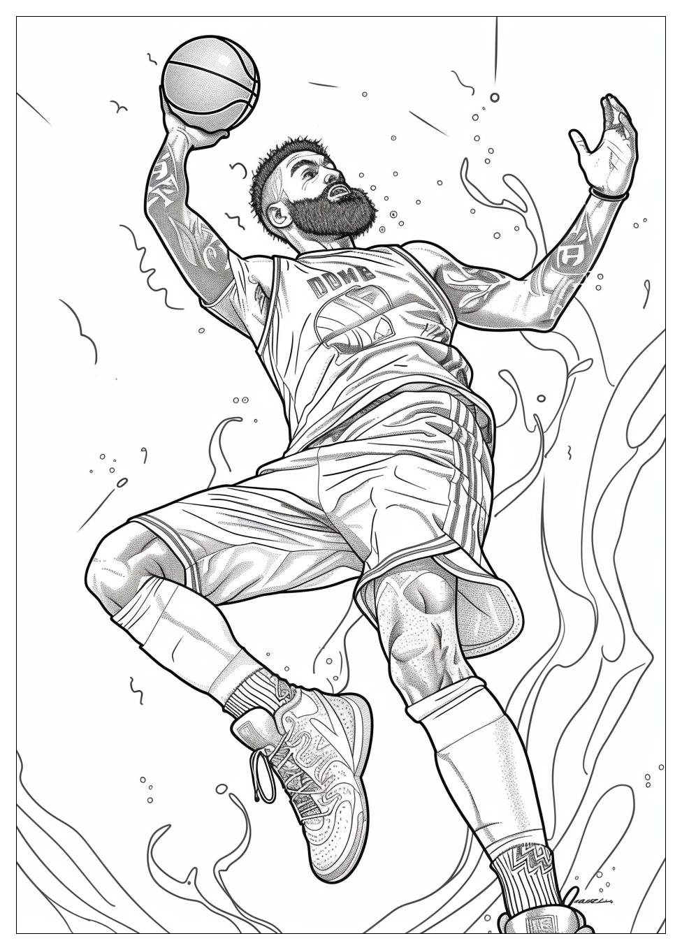 Dude Perfect Coloring Pages-16