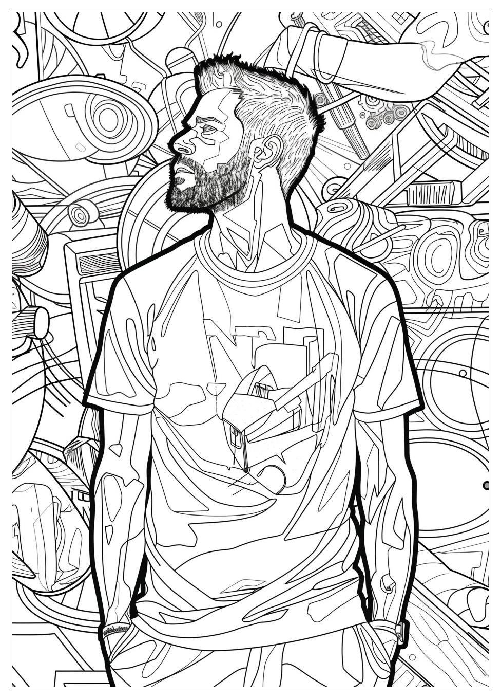 Dude Perfect Coloring Pages-18