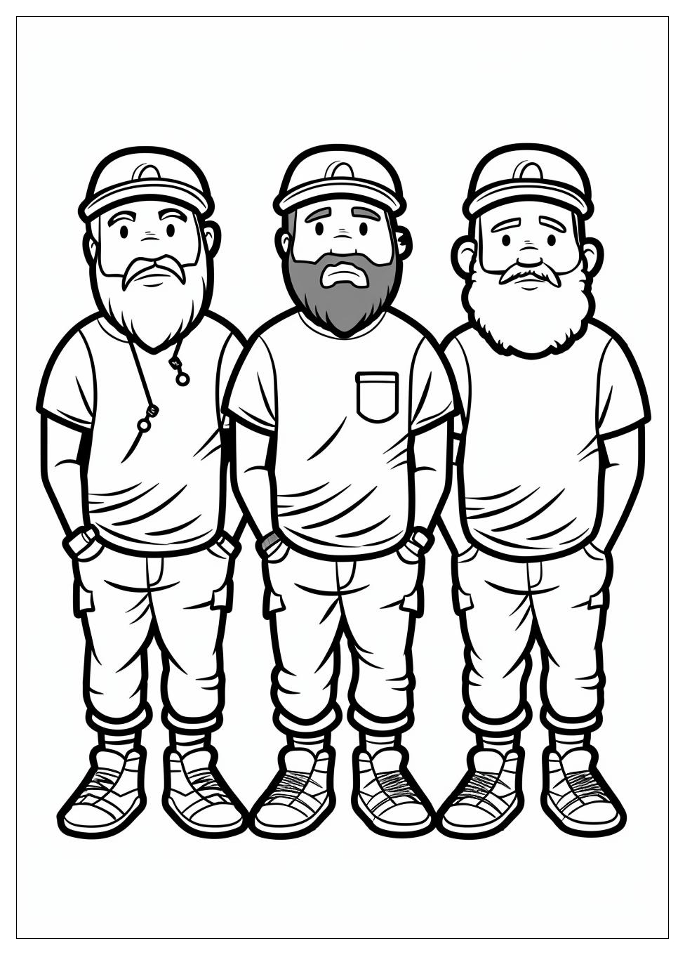 Dude Perfect Coloring Pages-2