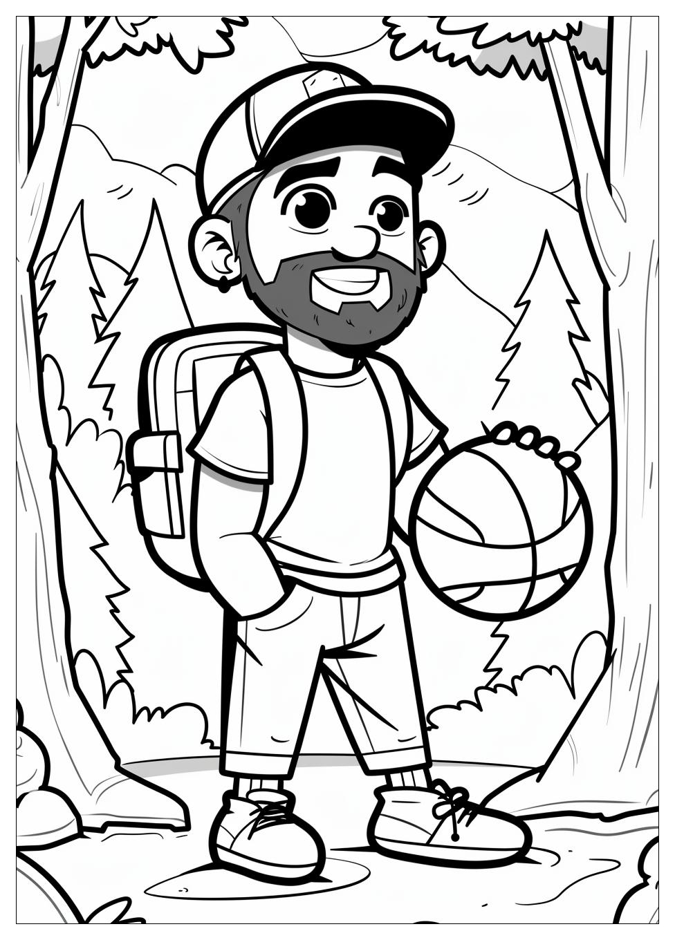 Dude Perfect Coloring Pages-5