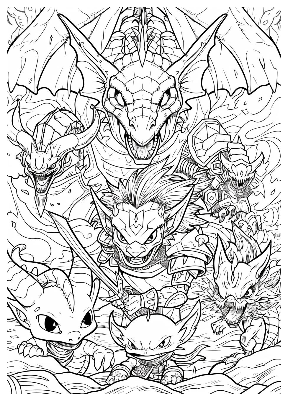 Dungeons And Dragons Coloring Pages-7