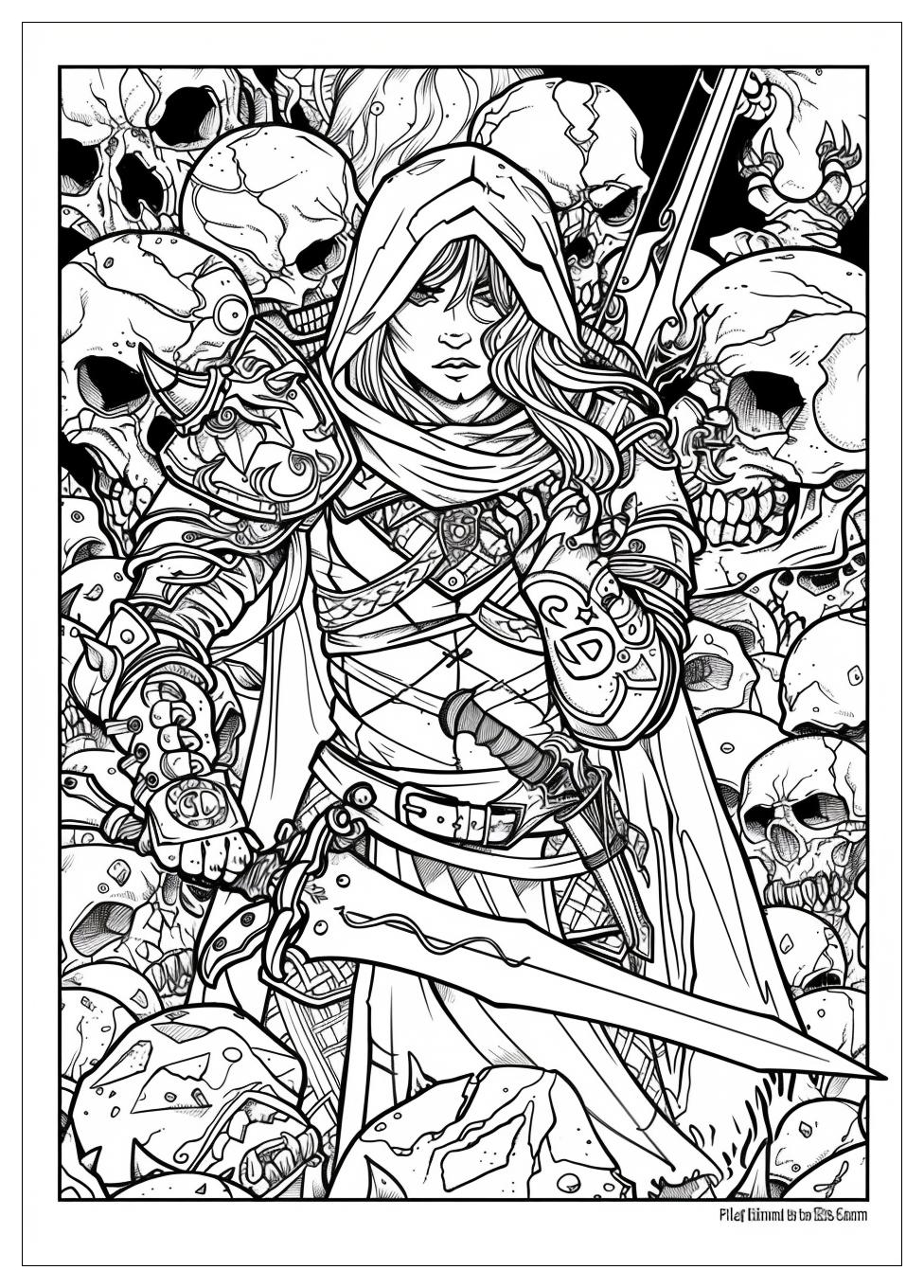 Dungeons And Dragons Coloring Pages-9