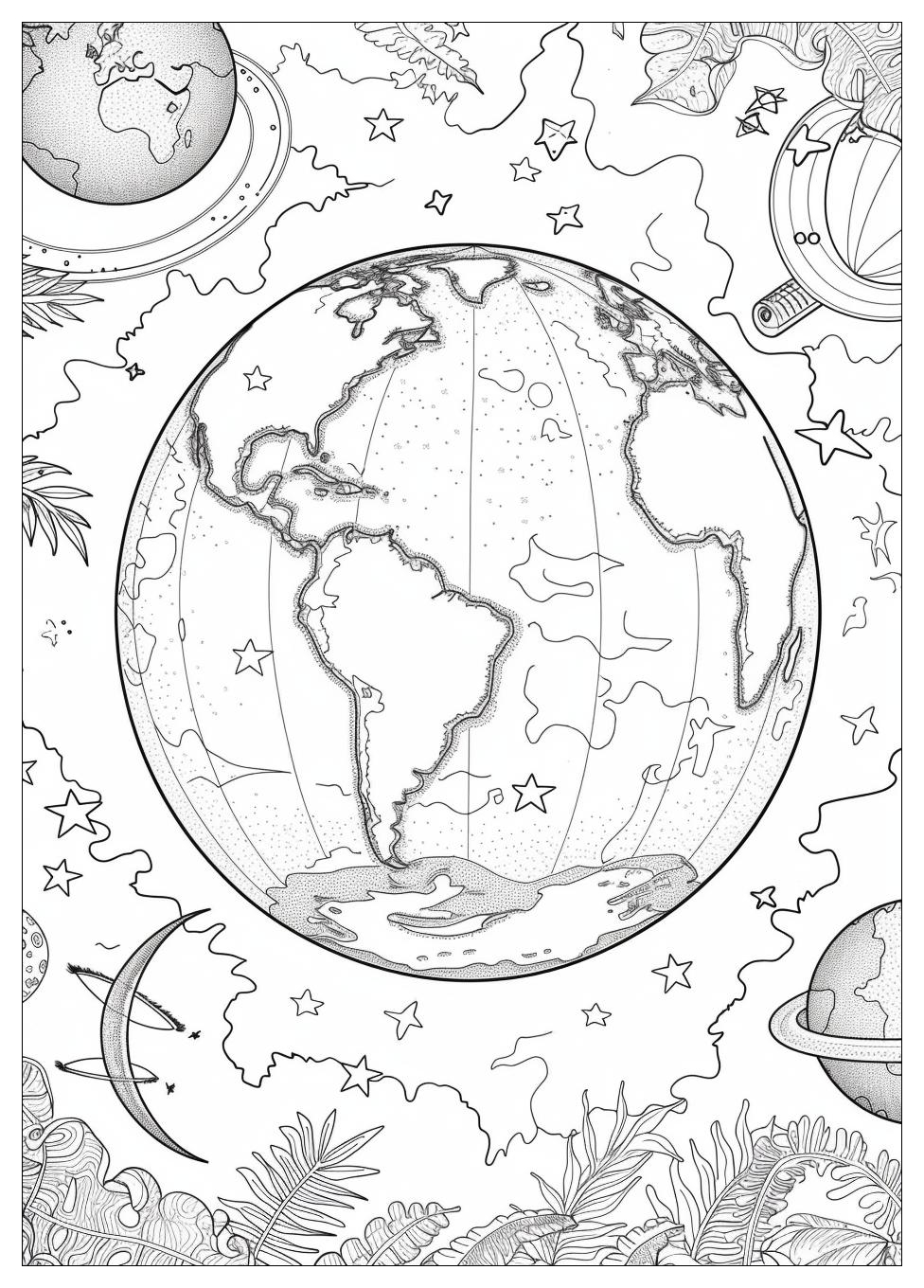 Earth Coloring Pages-14