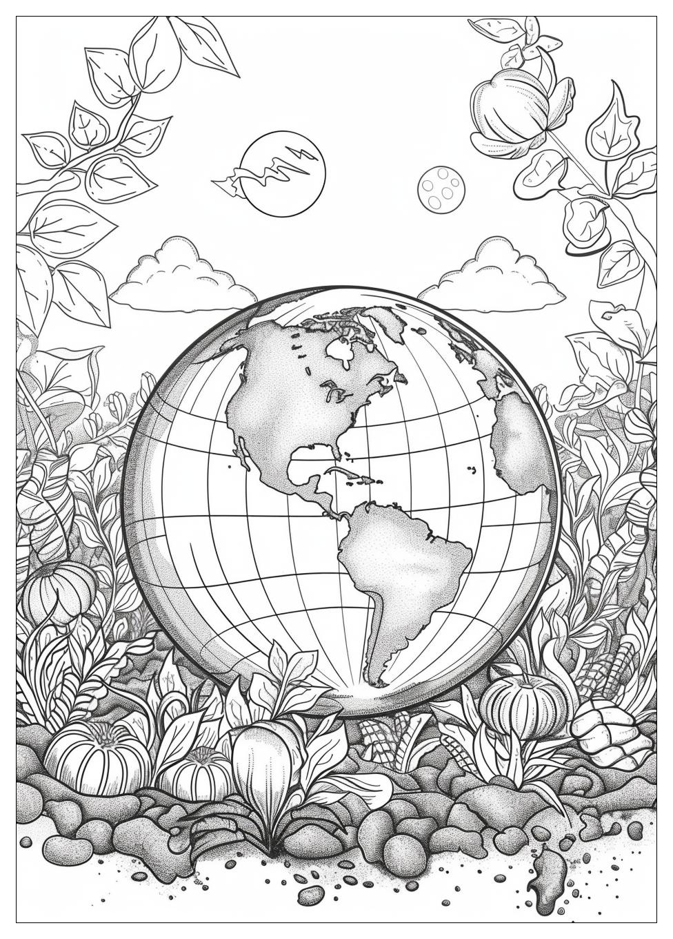 Earth Coloring Pages-15