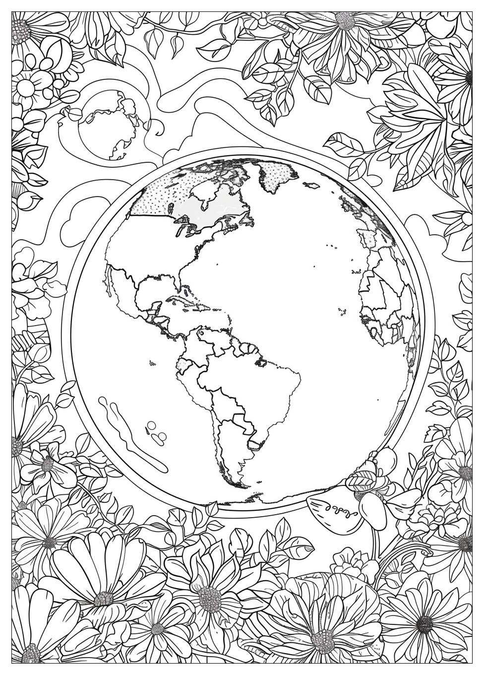 Earth Coloring Pages-16