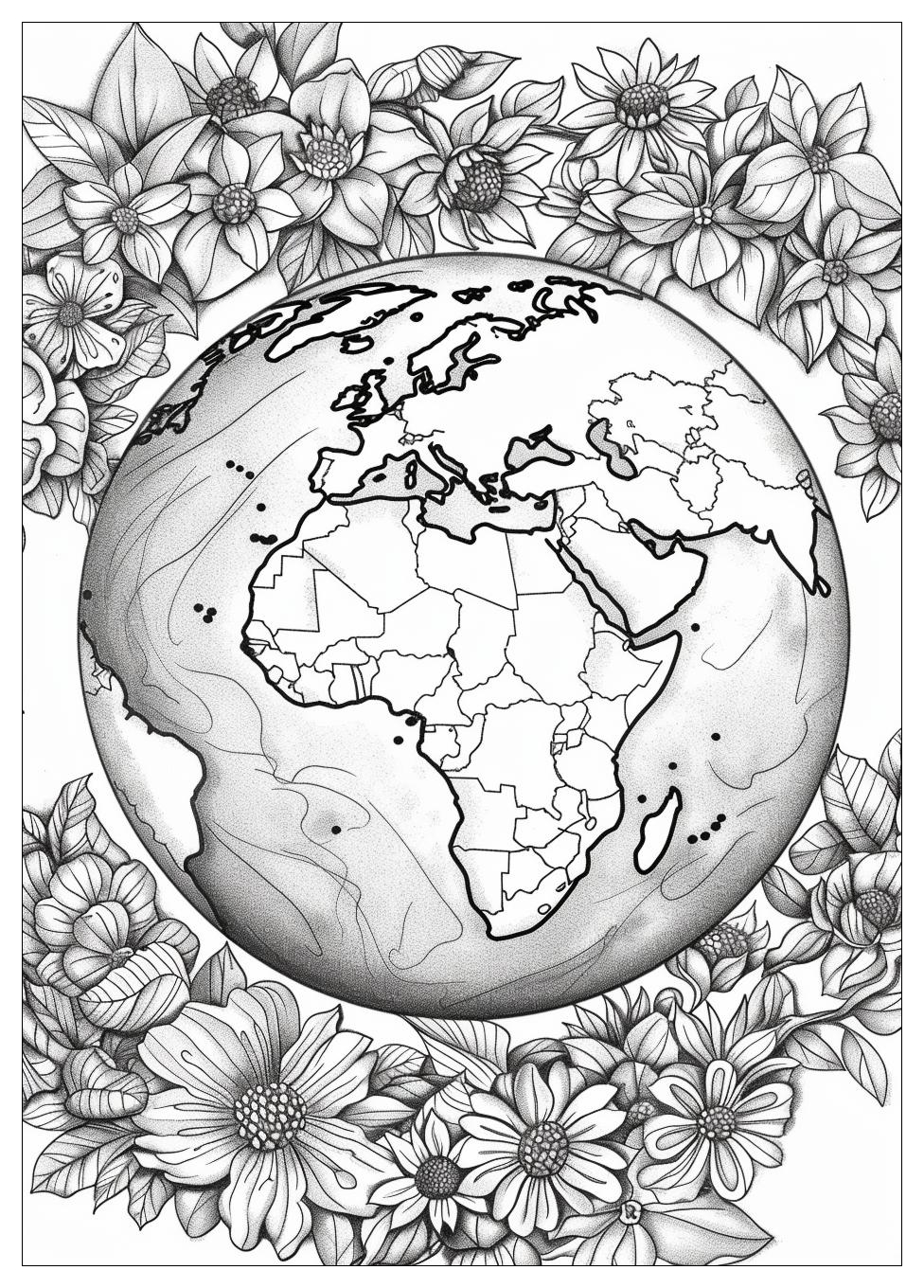 Earth Coloring Pages-19