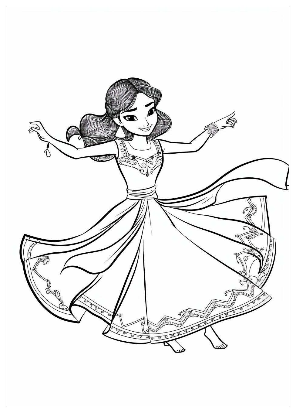 Elena Of Avalor Coloring Pages-10