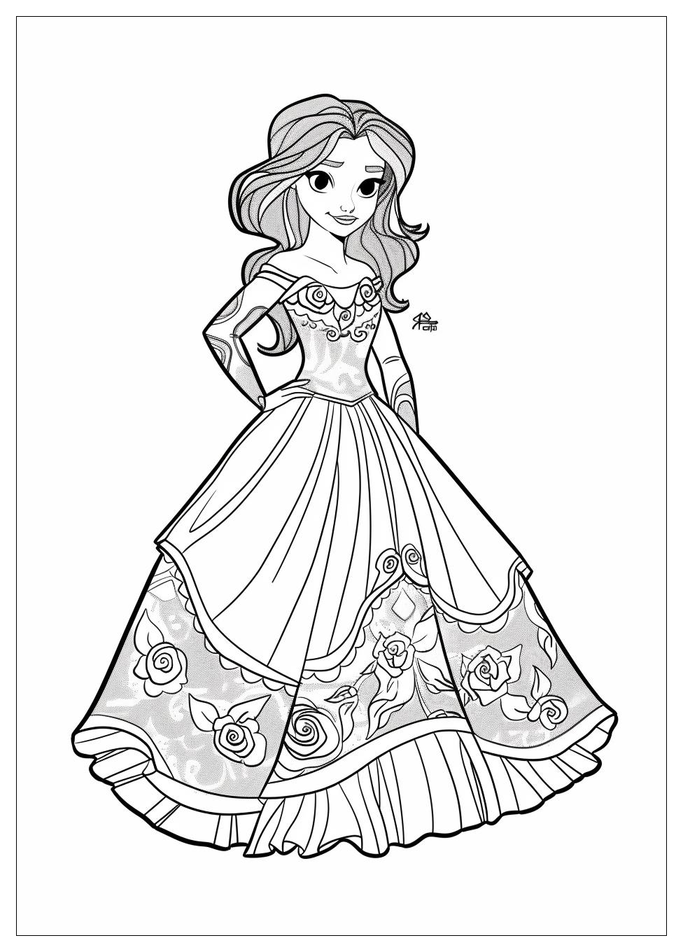 Elena Of Avalor Coloring Pages-14