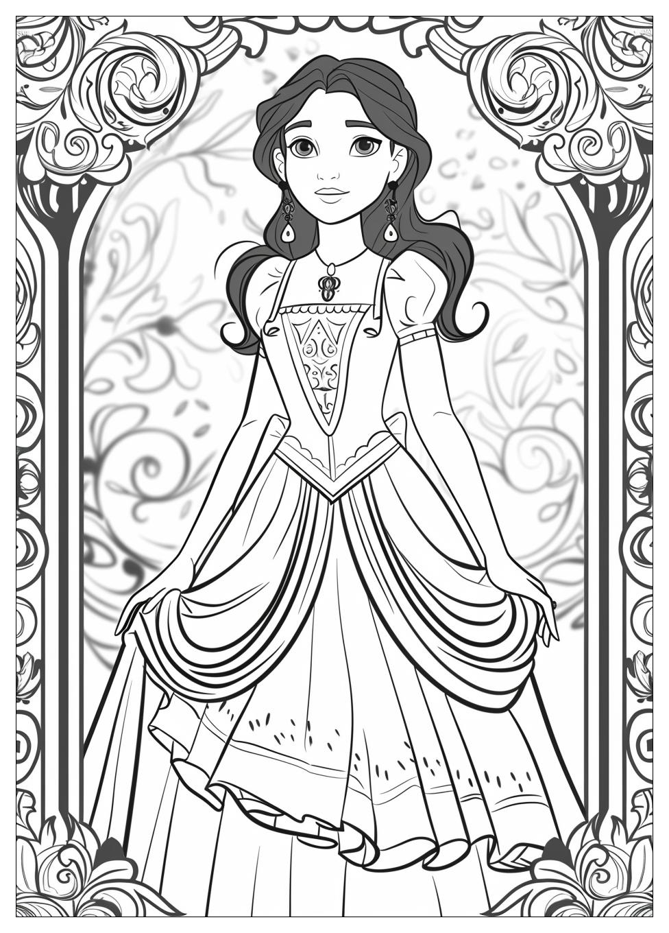 Elena Of Avalor Coloring Pages-7