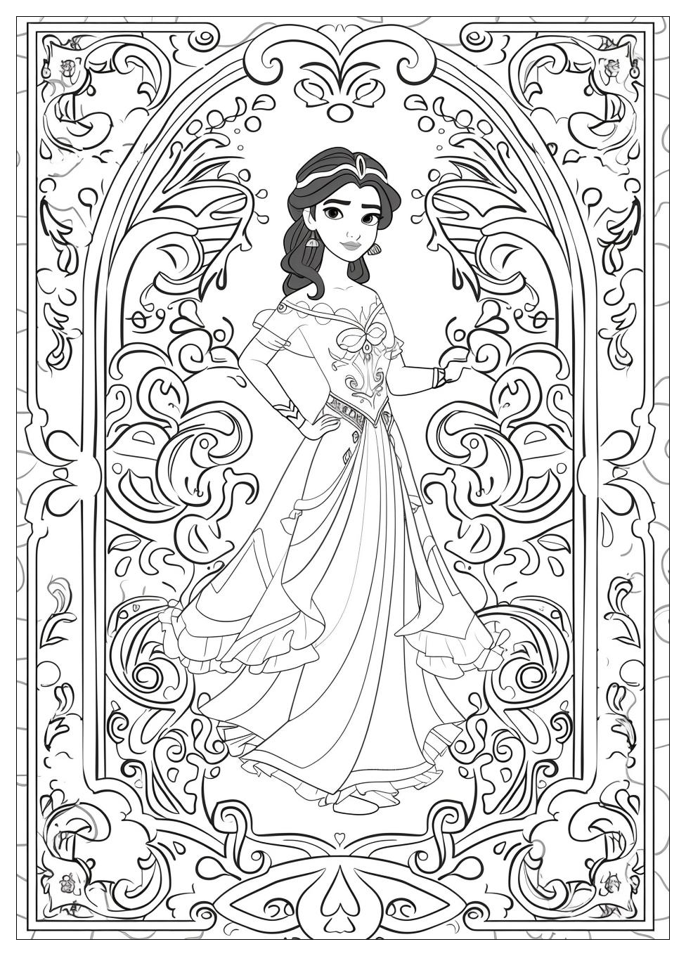 Elena Of Avalor Coloring Pages-8