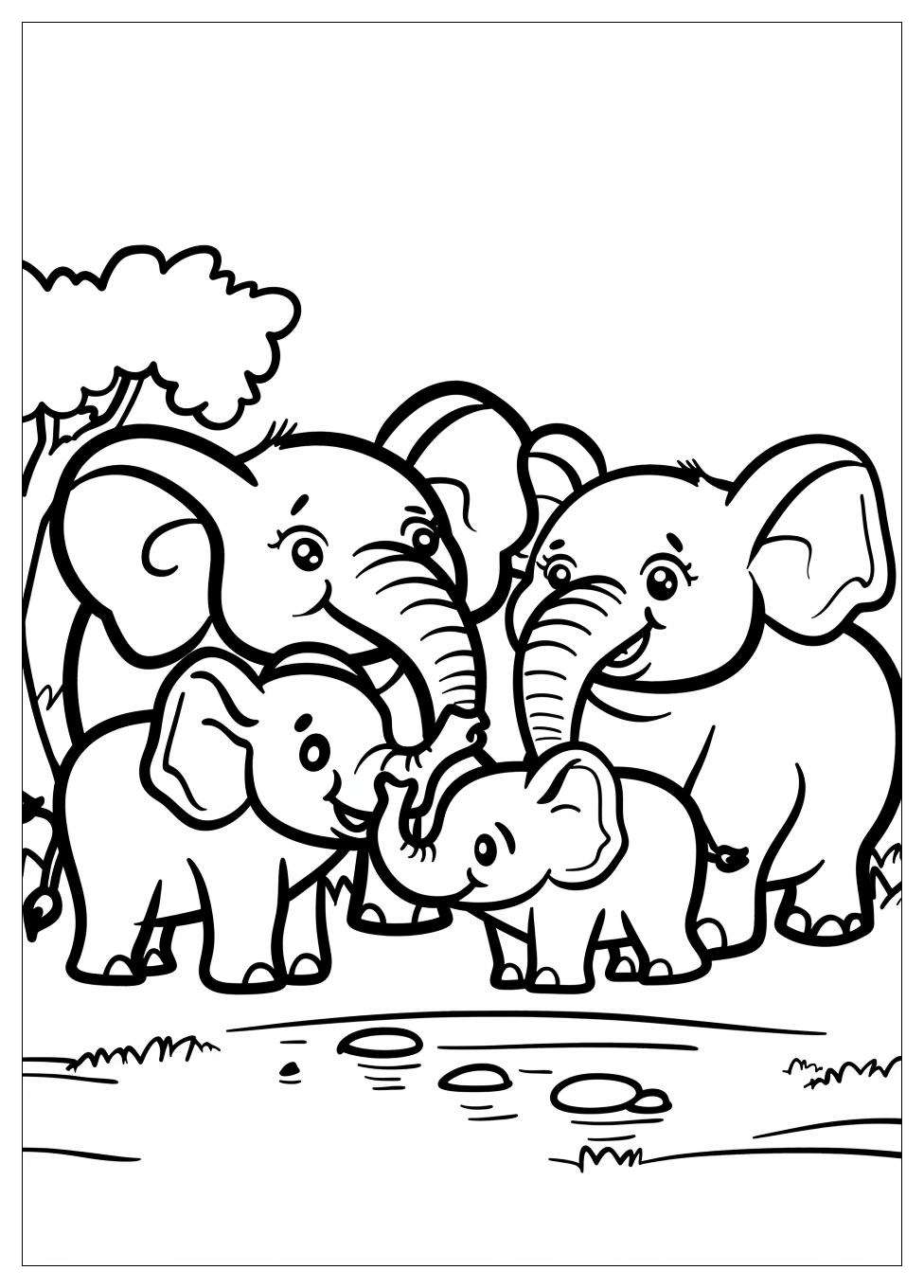 Elephant And Piggie Coloring Pages-1