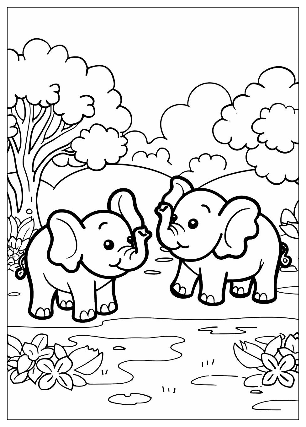 Elephant And Piggie Coloring Pages-11