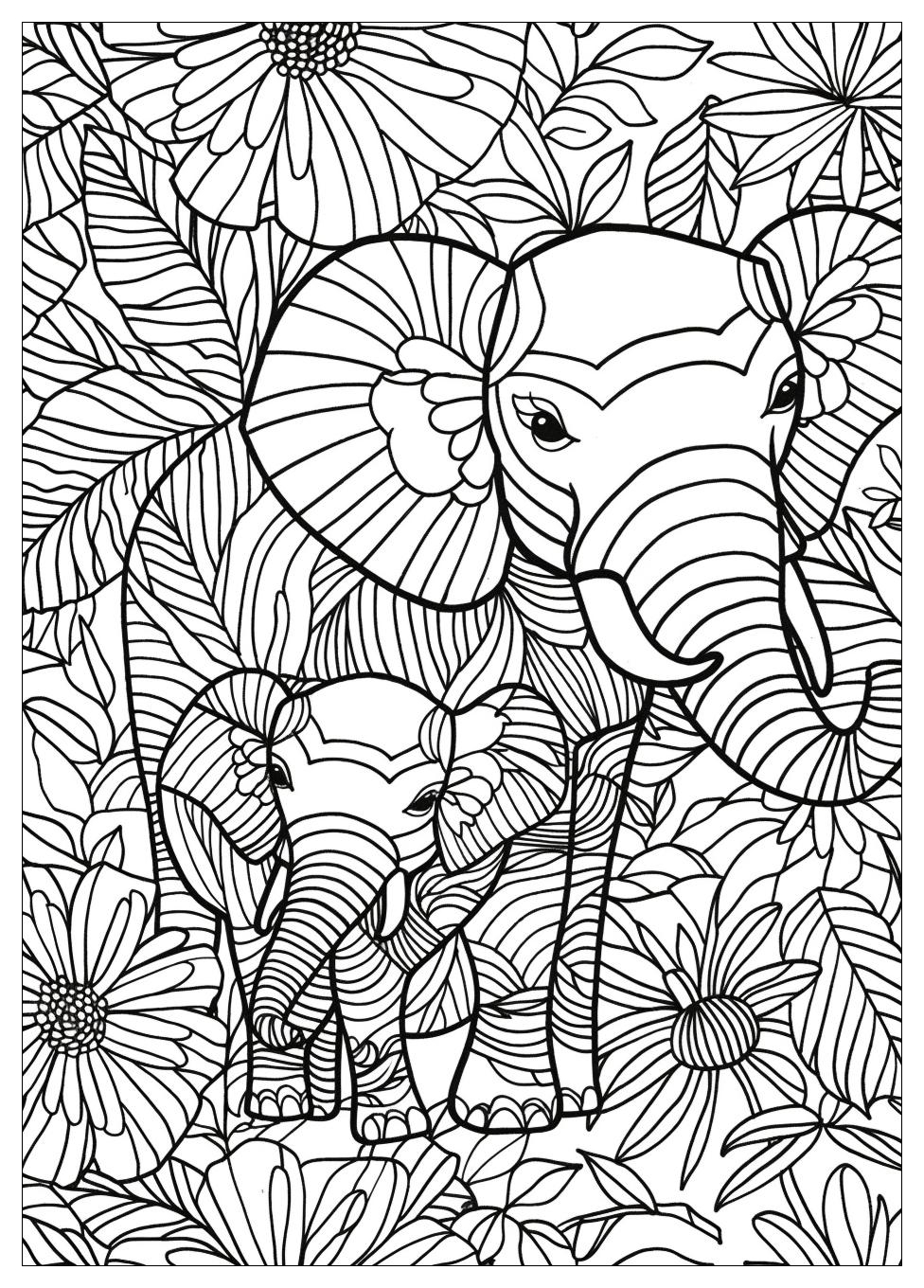 Elephant And Piggie Coloring Pages-16