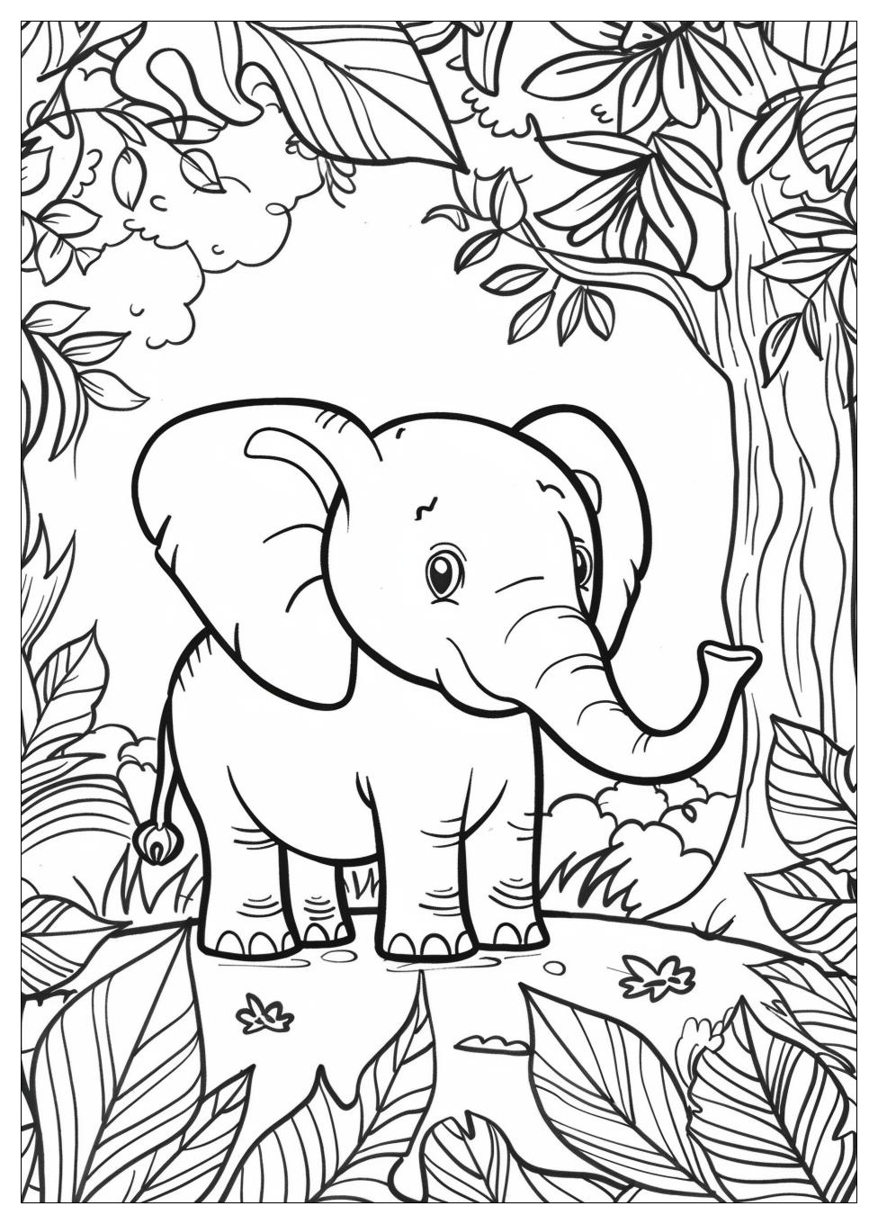 Elephant And Piggie Coloring Pages-3