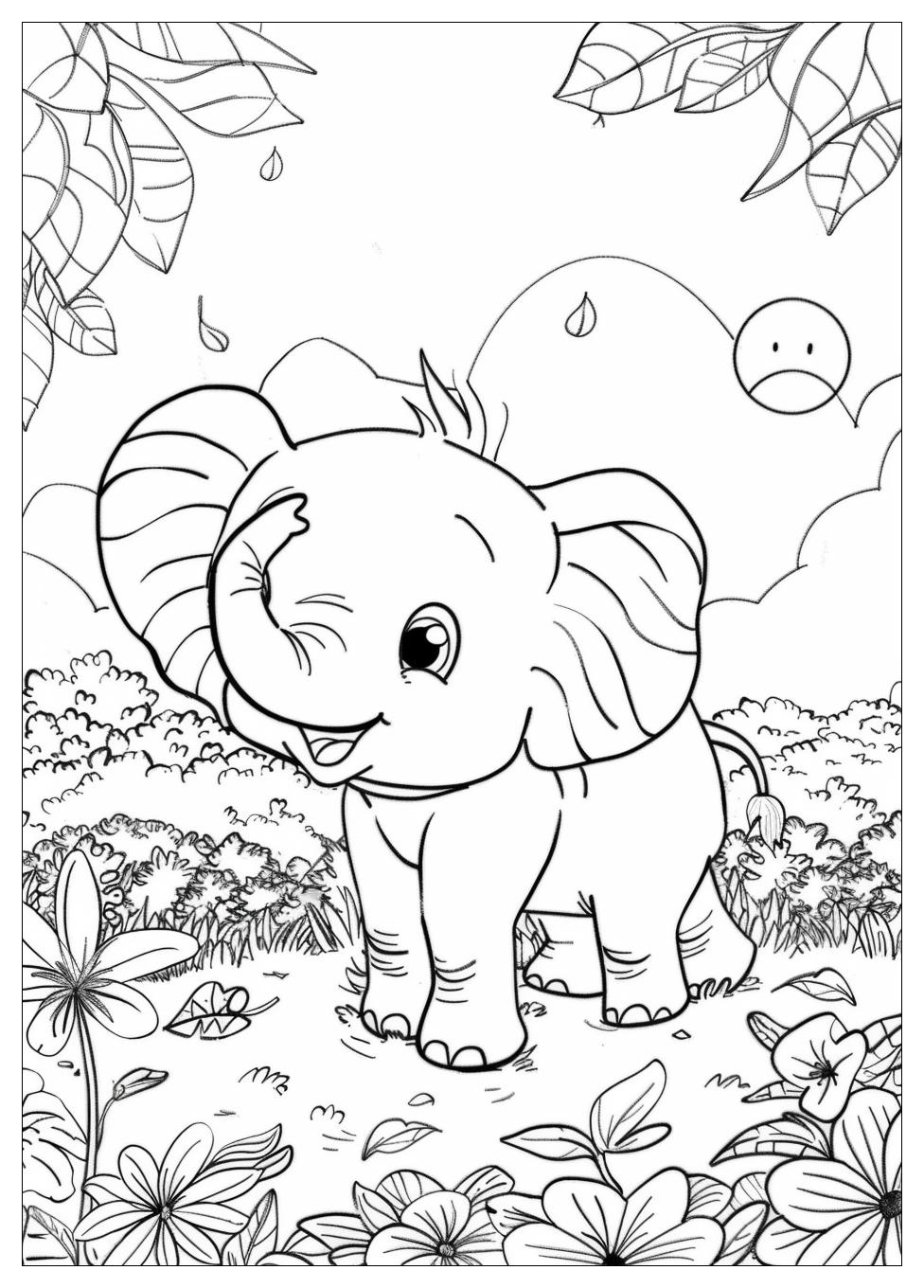 Elephant And Piggie Coloring Pages-5