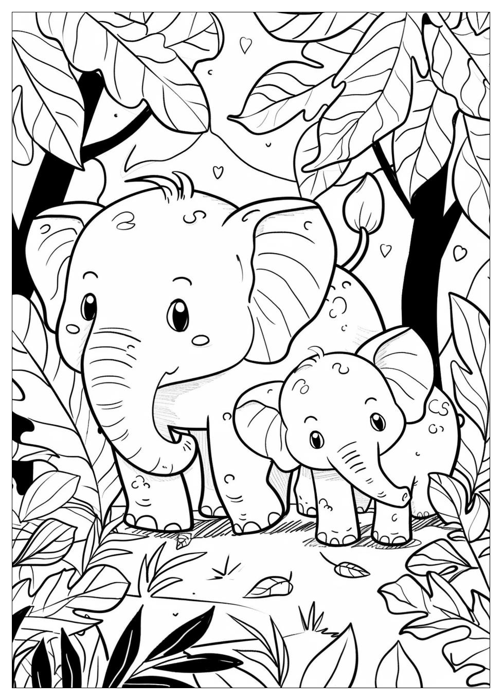 Elephant And Piggie Coloring Pages-7