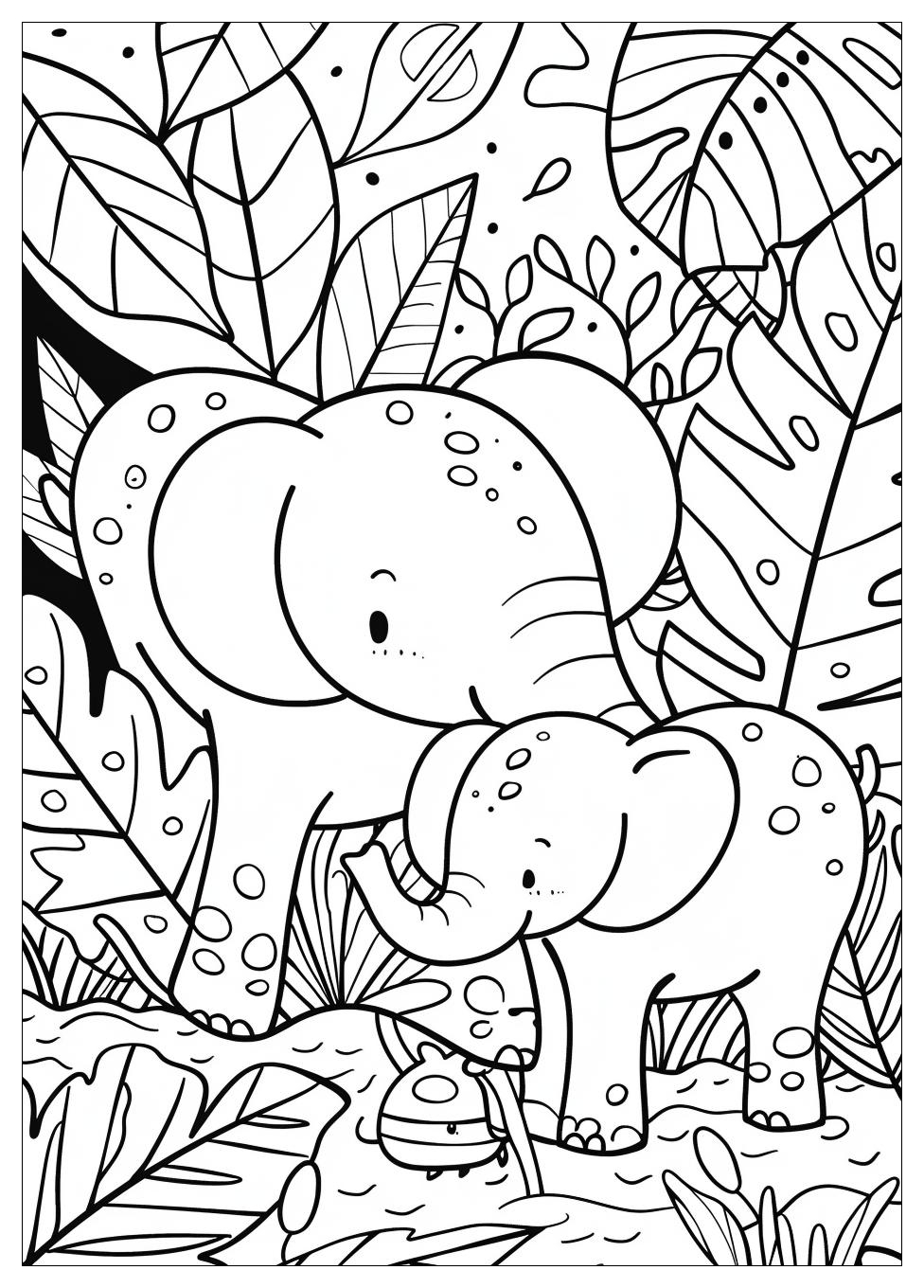 Elephant And Piggie Coloring Pages-8