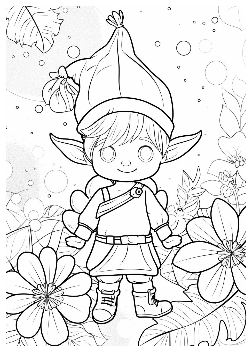 Elf Coloring Pages-2