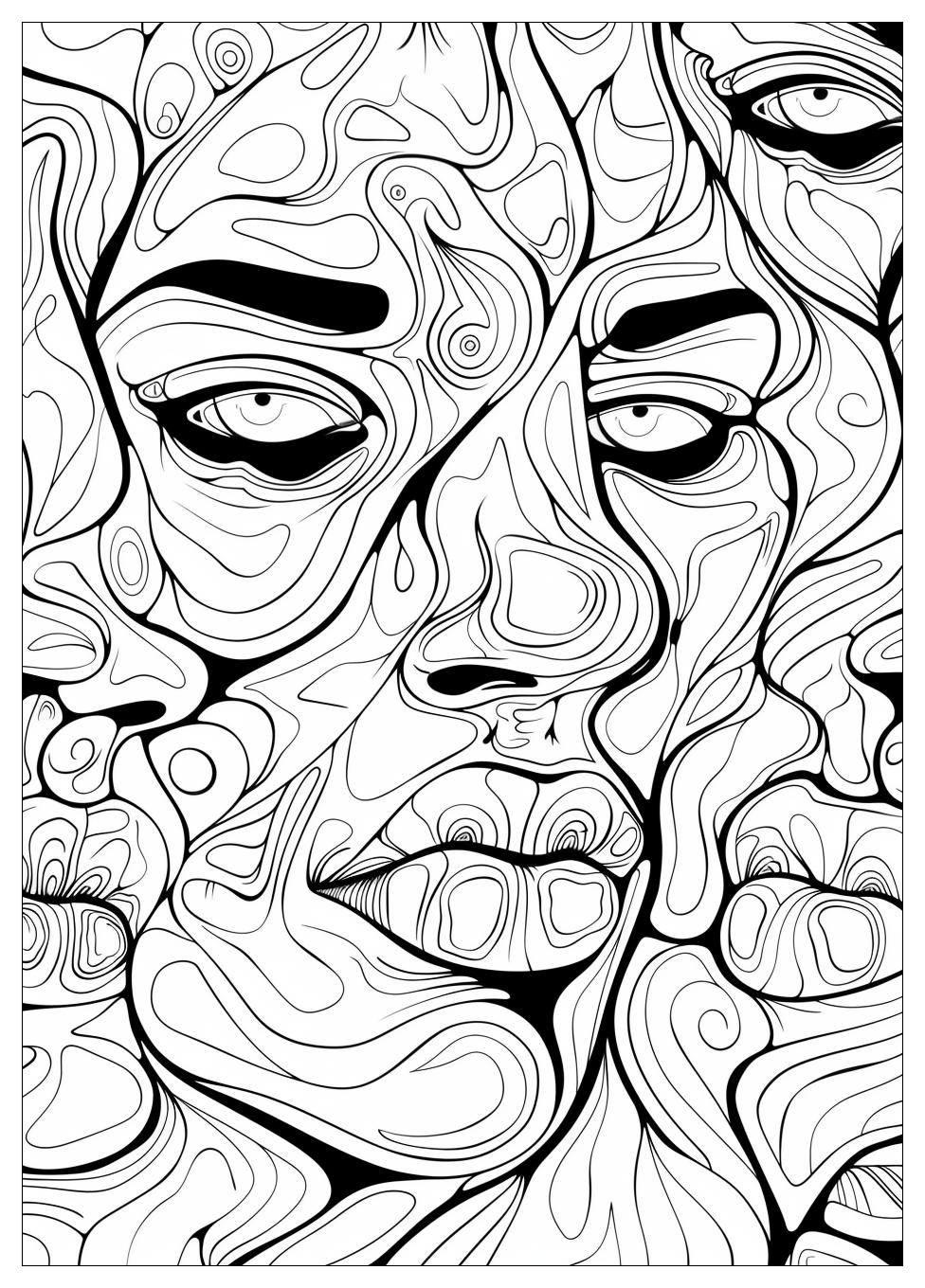 Emotions Coloring Pages-15