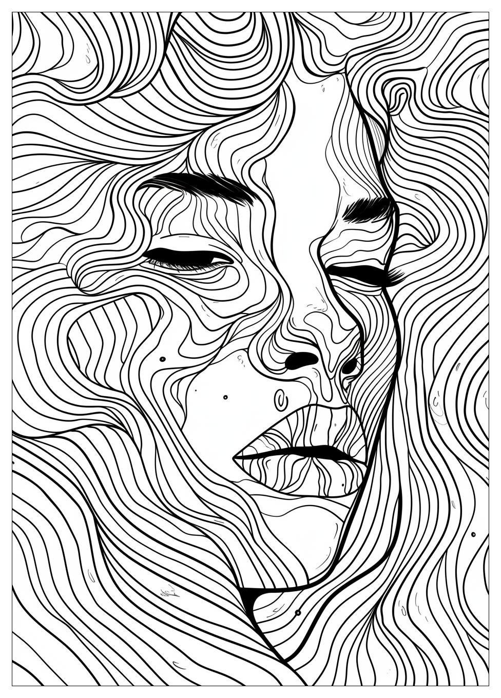 Emotions Coloring Pages-20