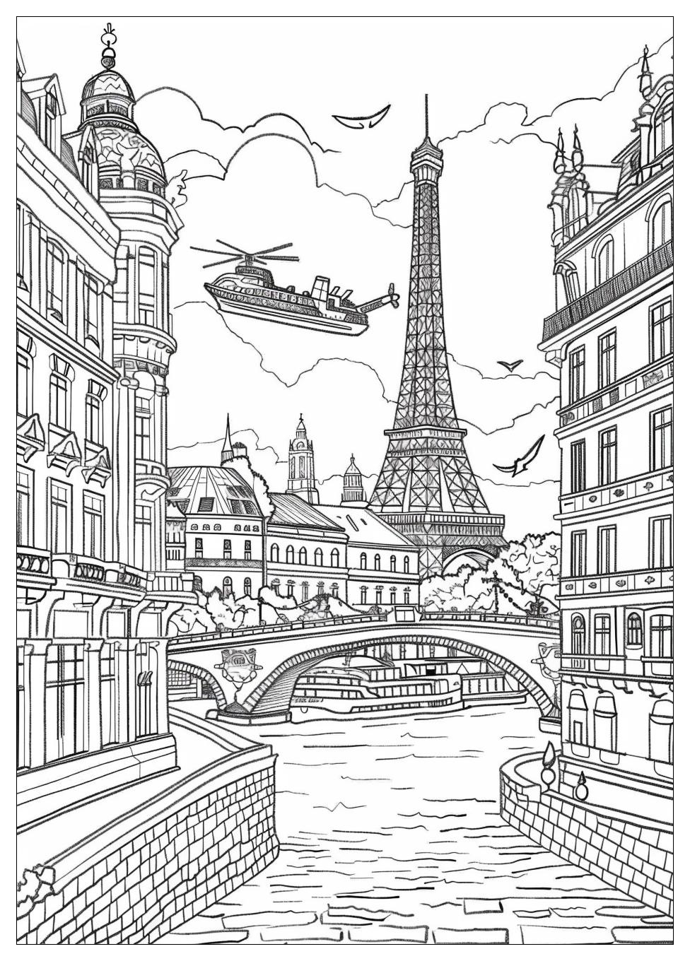 Europe Coloring Pages-1