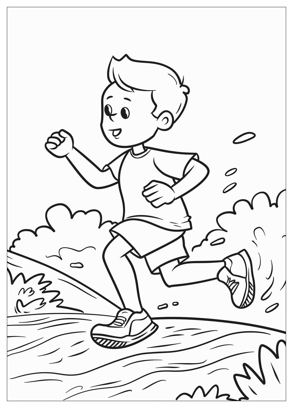 Exercise Coloring Pages-11