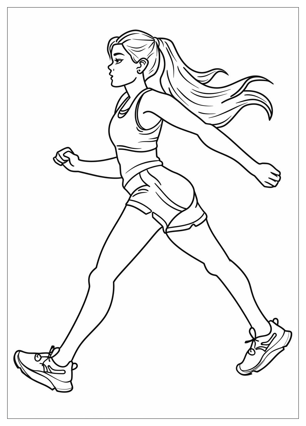 Exercise Coloring Pages-6