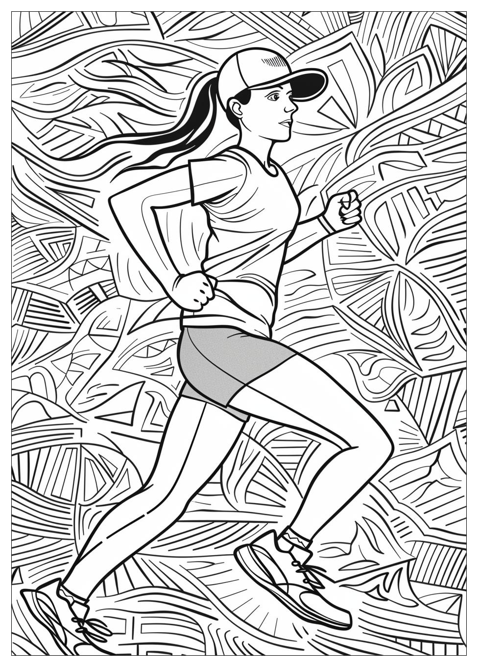 Exercise Coloring Pages-7