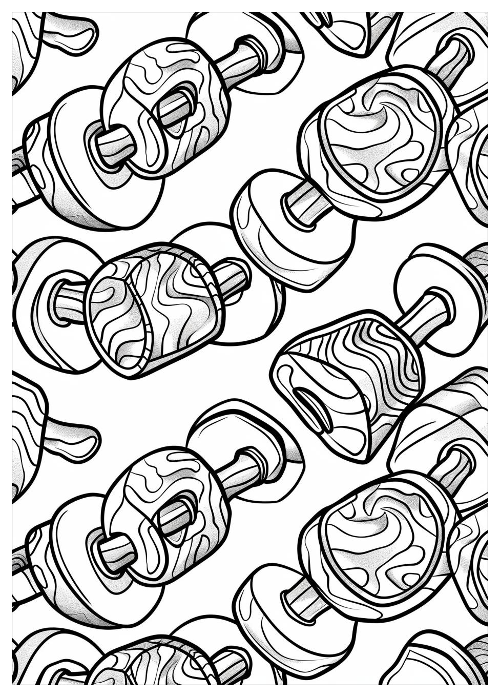 Exercise Coloring Pages-8