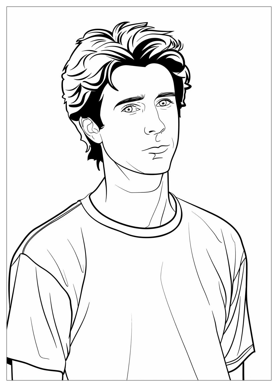 F.R.I.E.N.D.S Coloring Pages-10