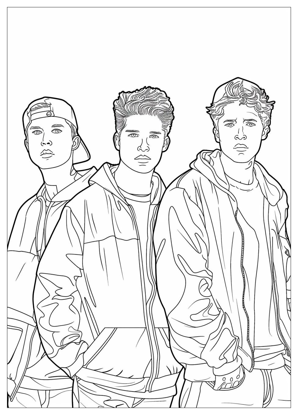 F.R.I.E.N.D.S Coloring Pages-4