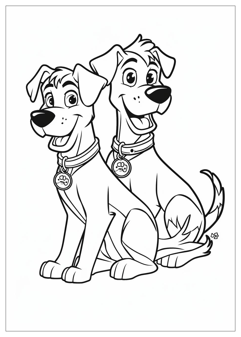 F.R.I.E.N.D.S Coloring Pages-7