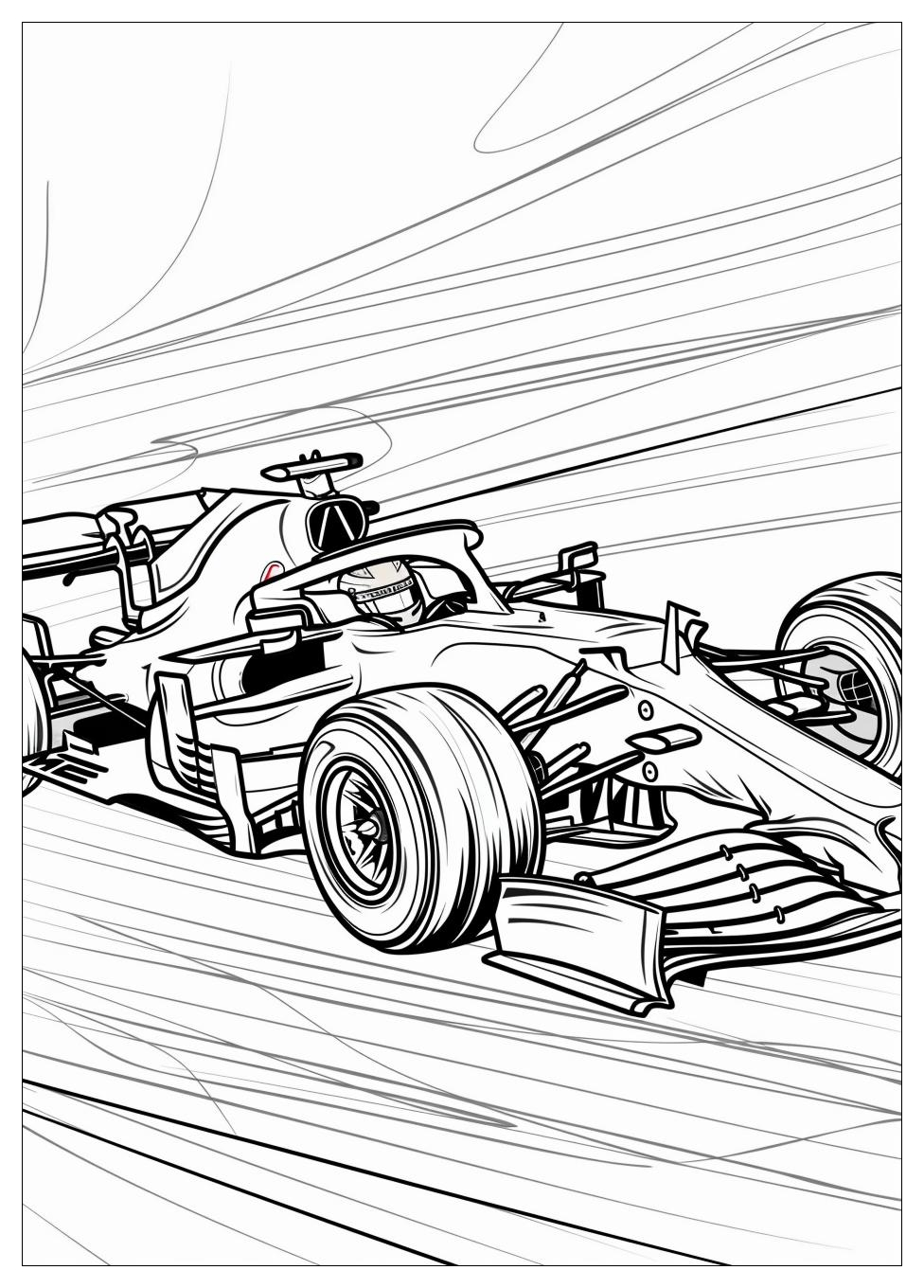 F1 Coloring Pages-10