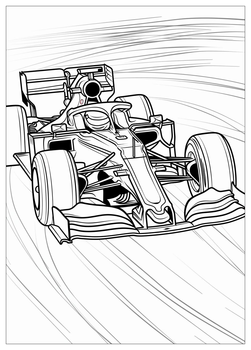 F1 Coloring Pages-14