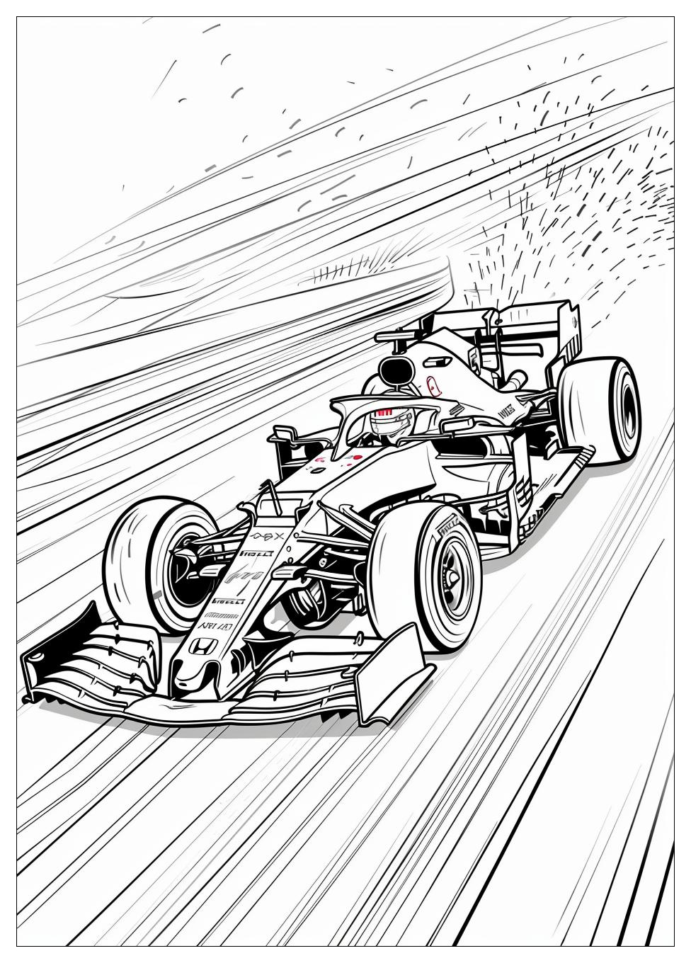 F1 Coloring Pages-16