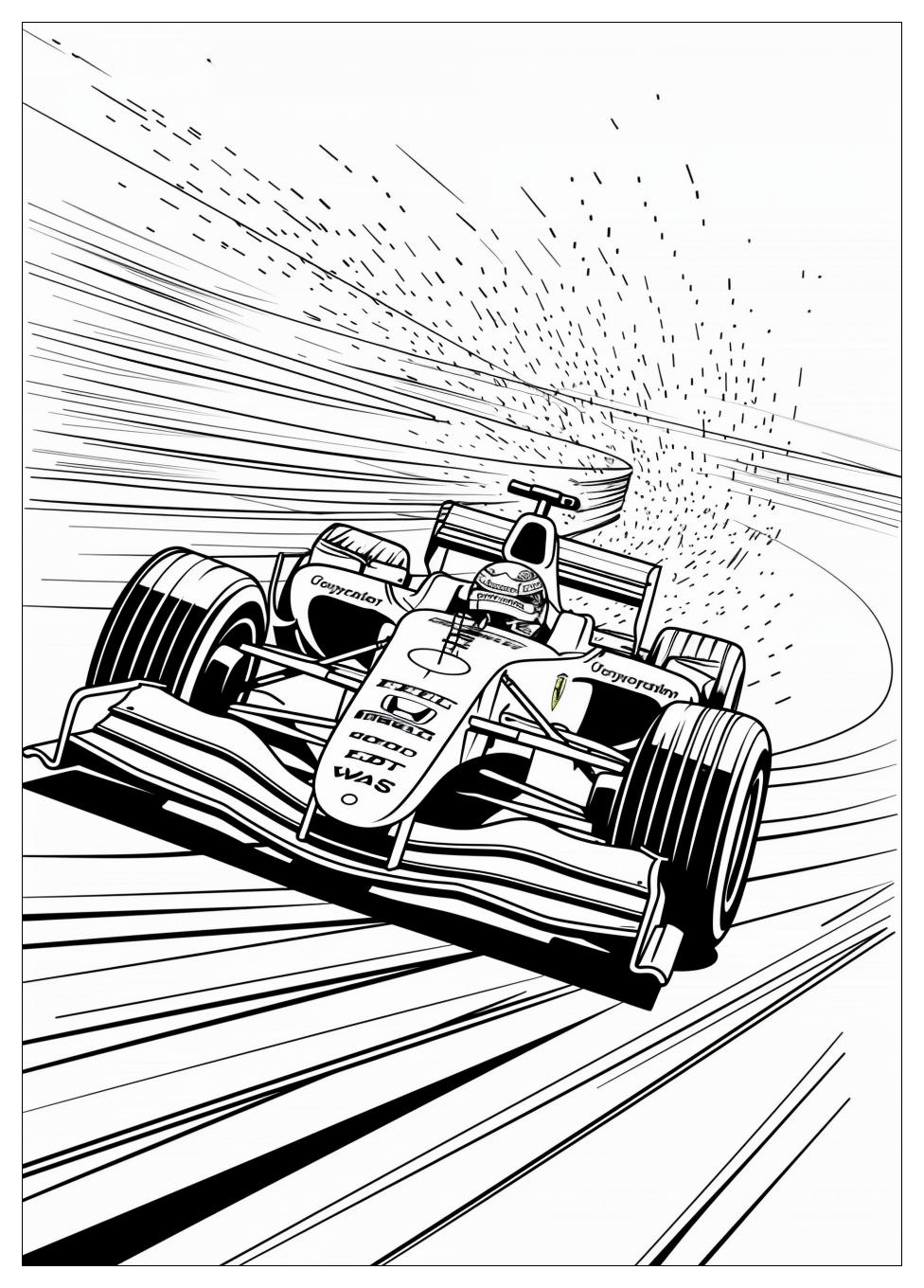 F1 Coloring Pages-17