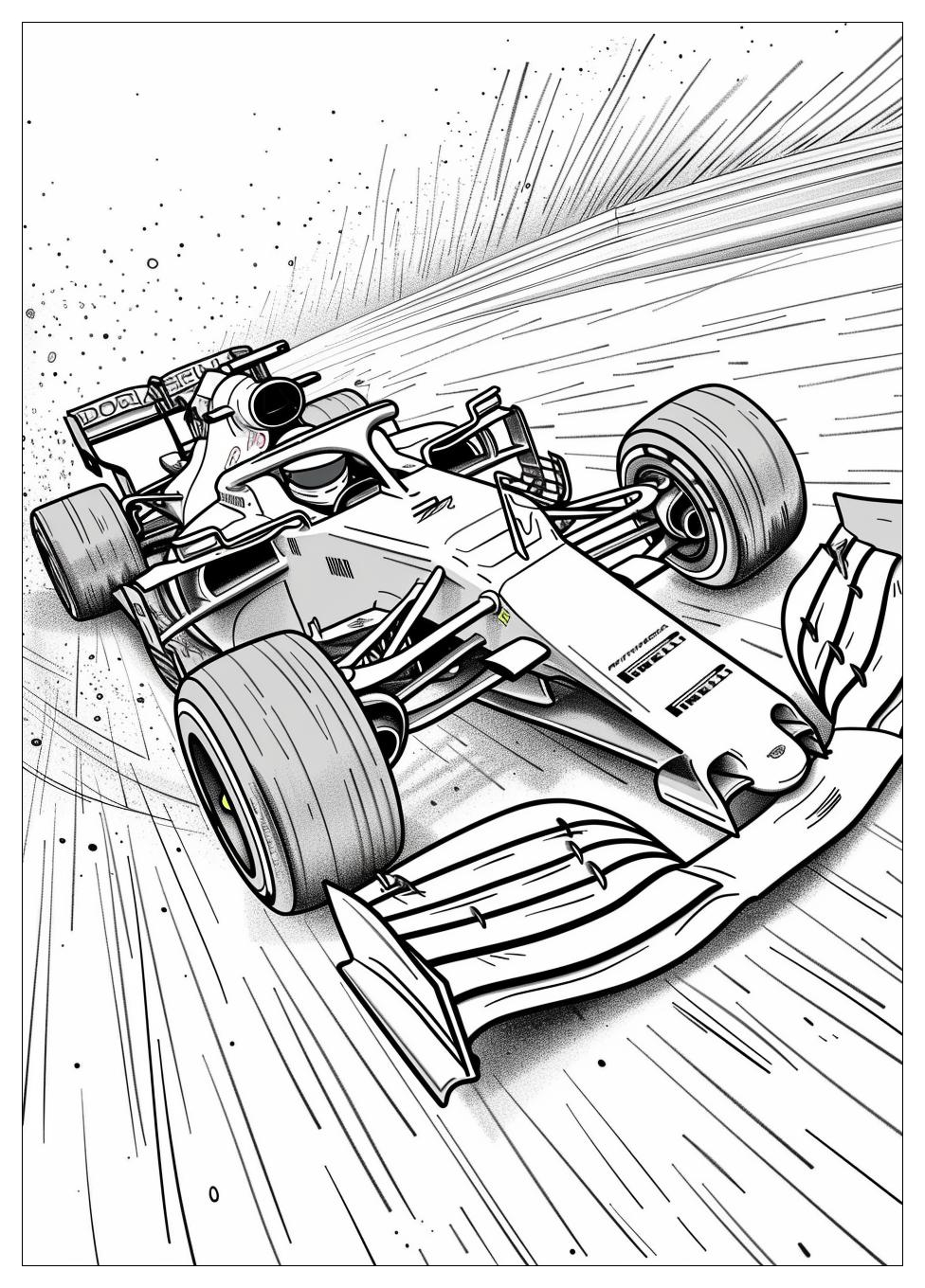 F1 Coloring Pages-18