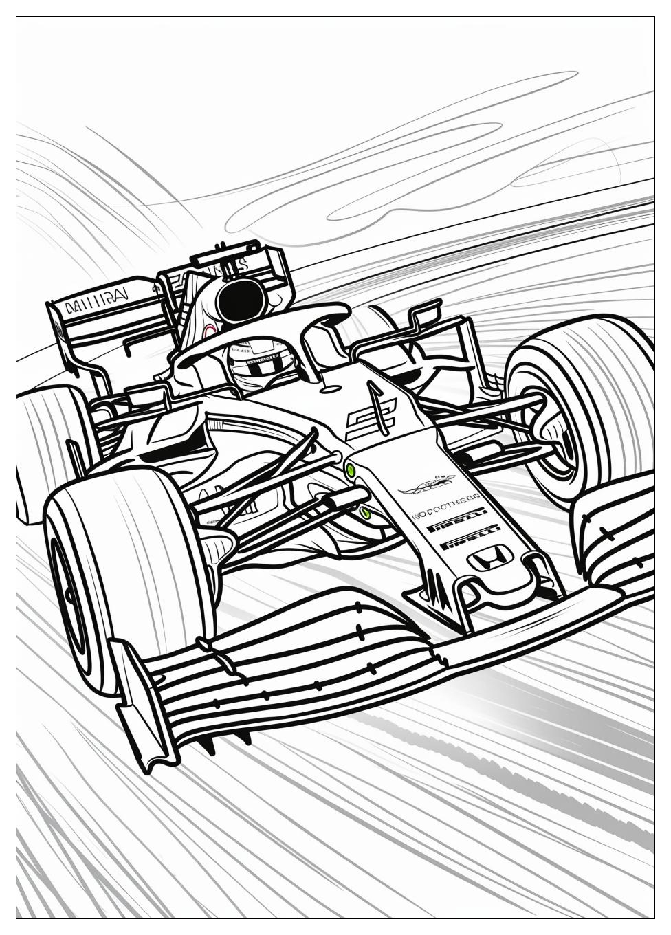 F1 Coloring Pages-2