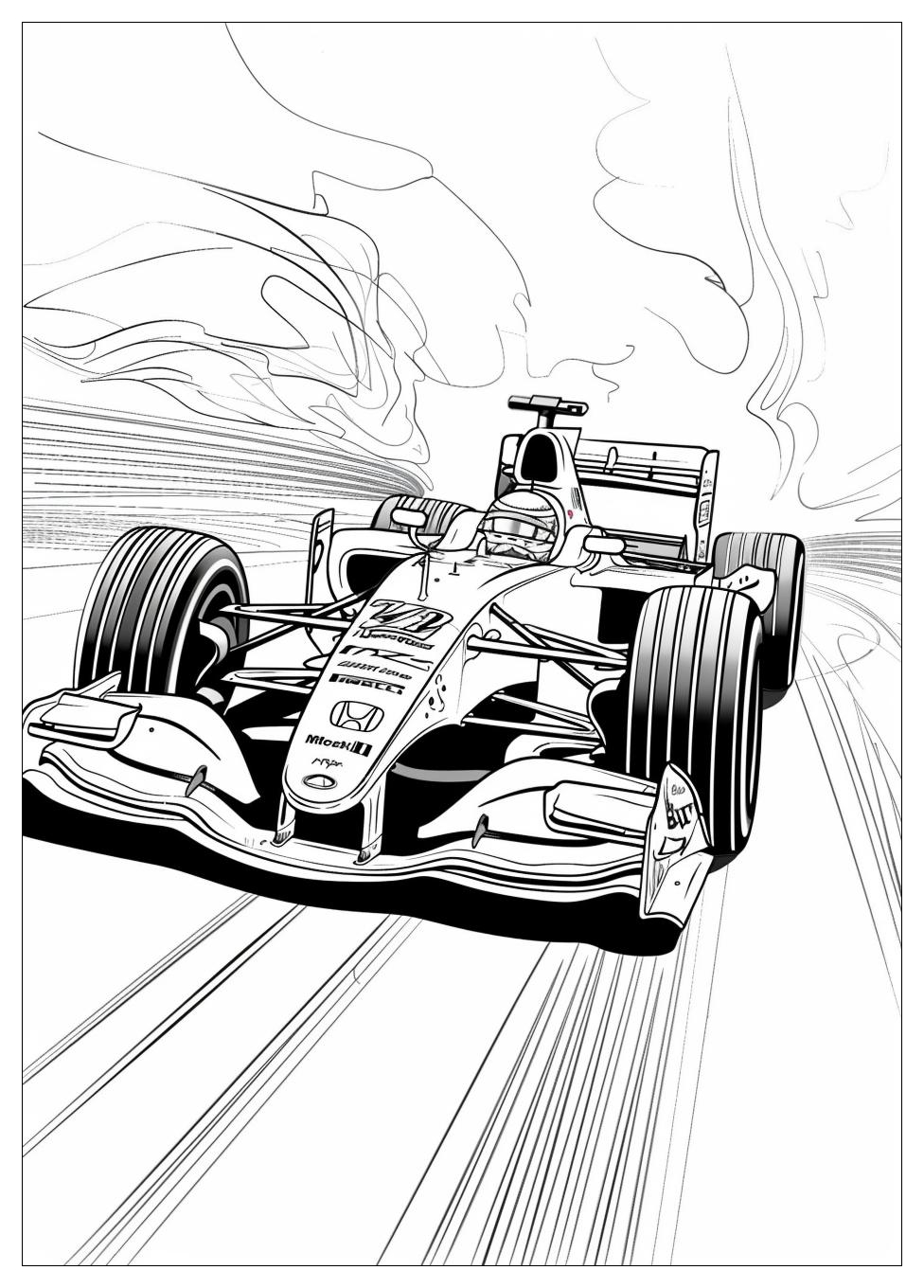 F1 Coloring Pages-20