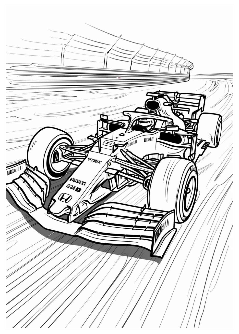 F1 Coloring Pages-3