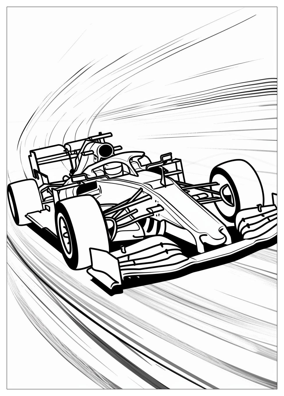 F1 Coloring Pages-7