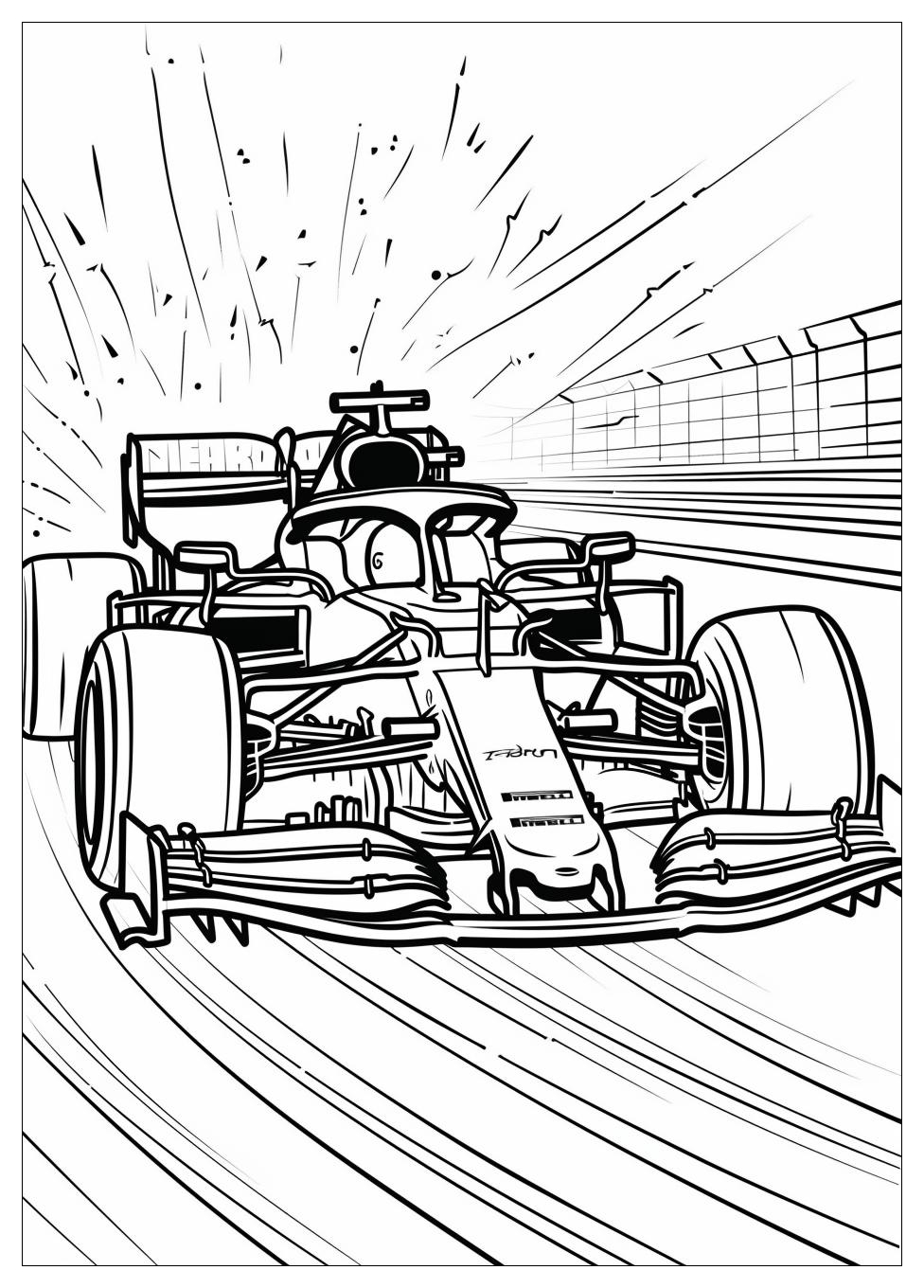 F1 Coloring Pages-8