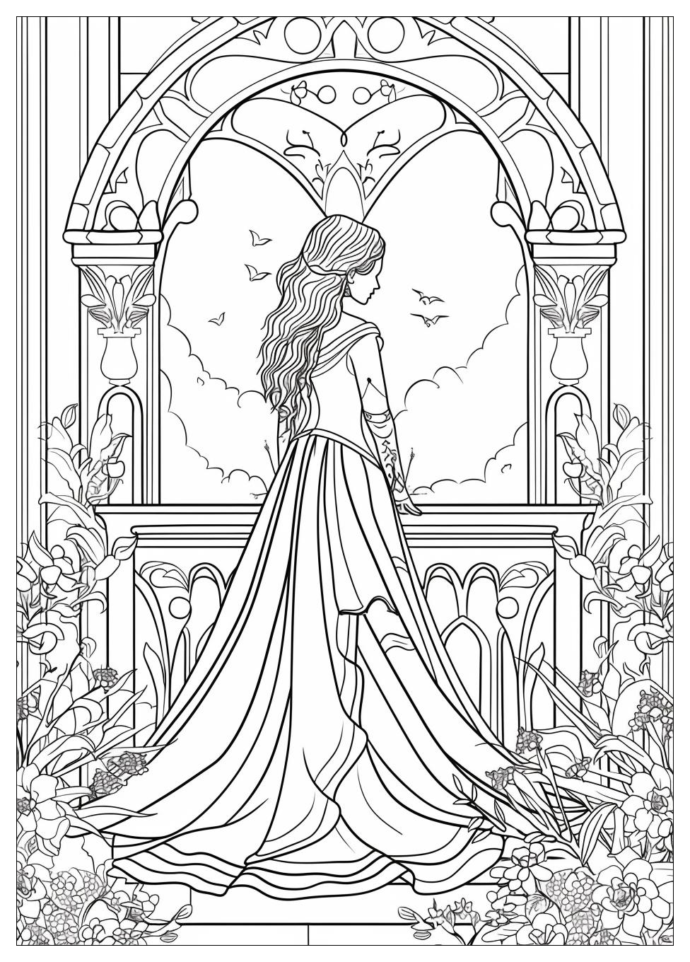 Fairy Tale Coloring Pages-1