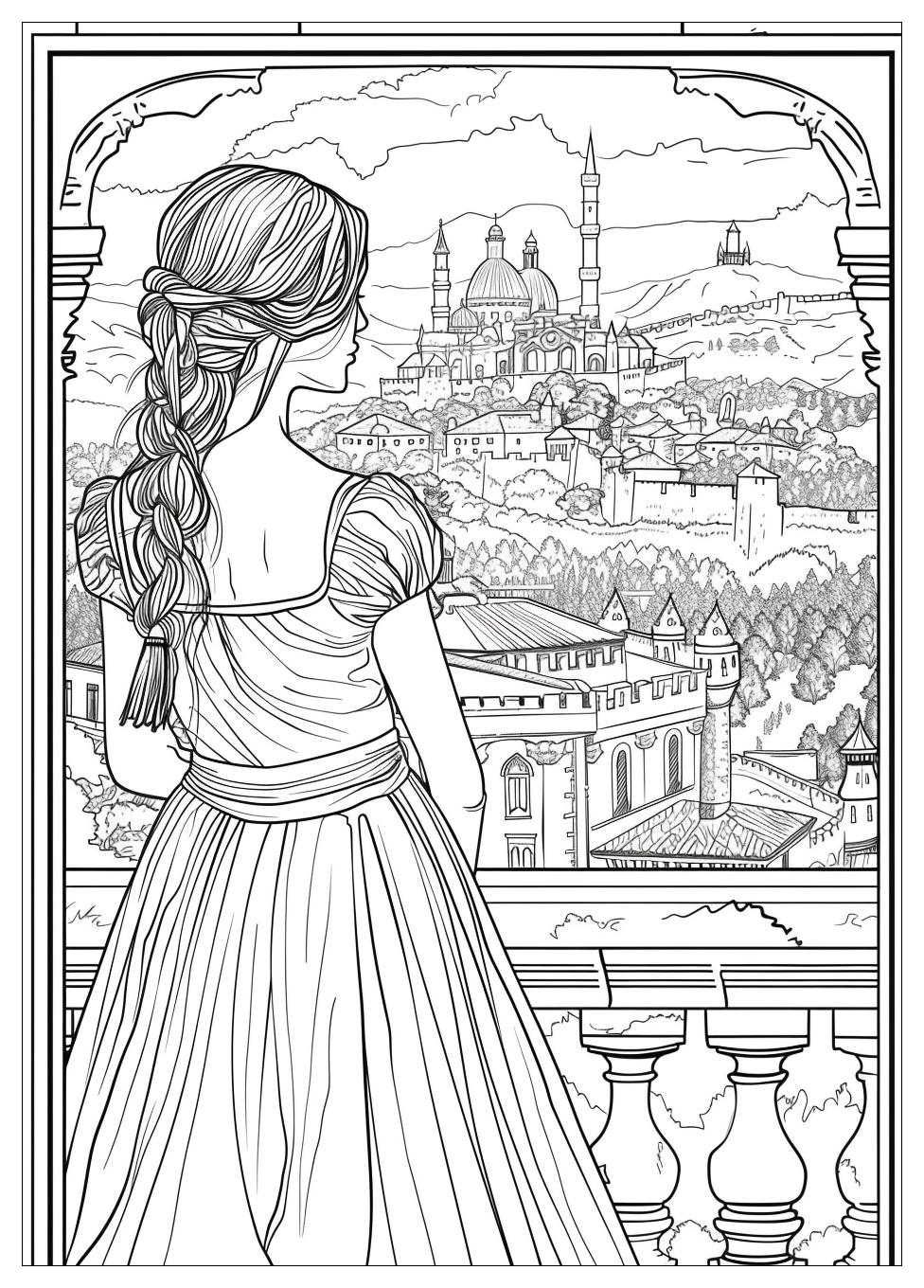 Fairy Tale Coloring Pages-12