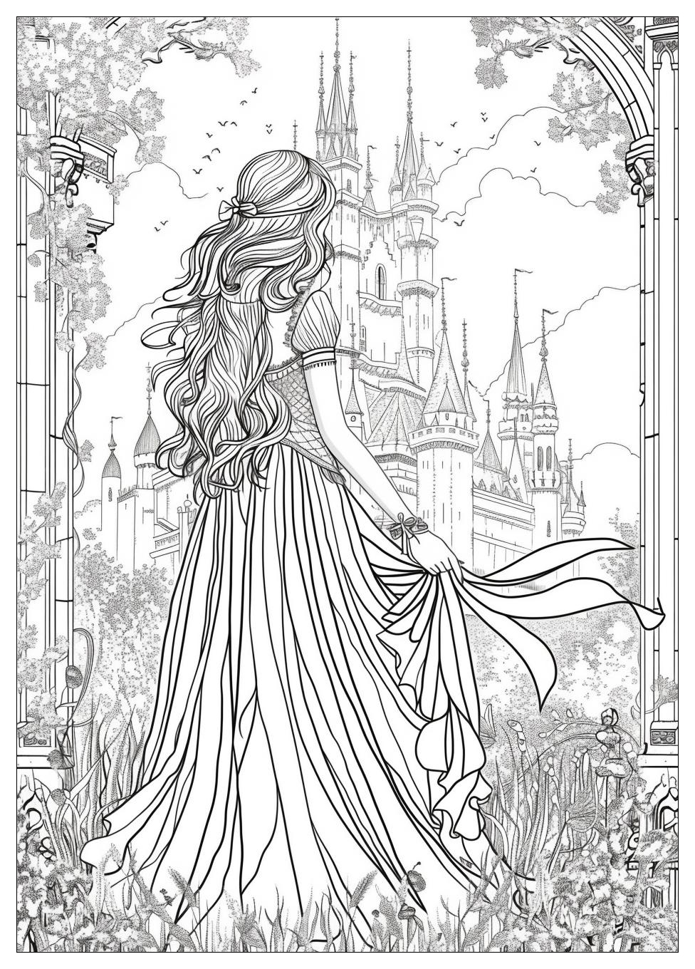 Fairy Tale Coloring Pages-13