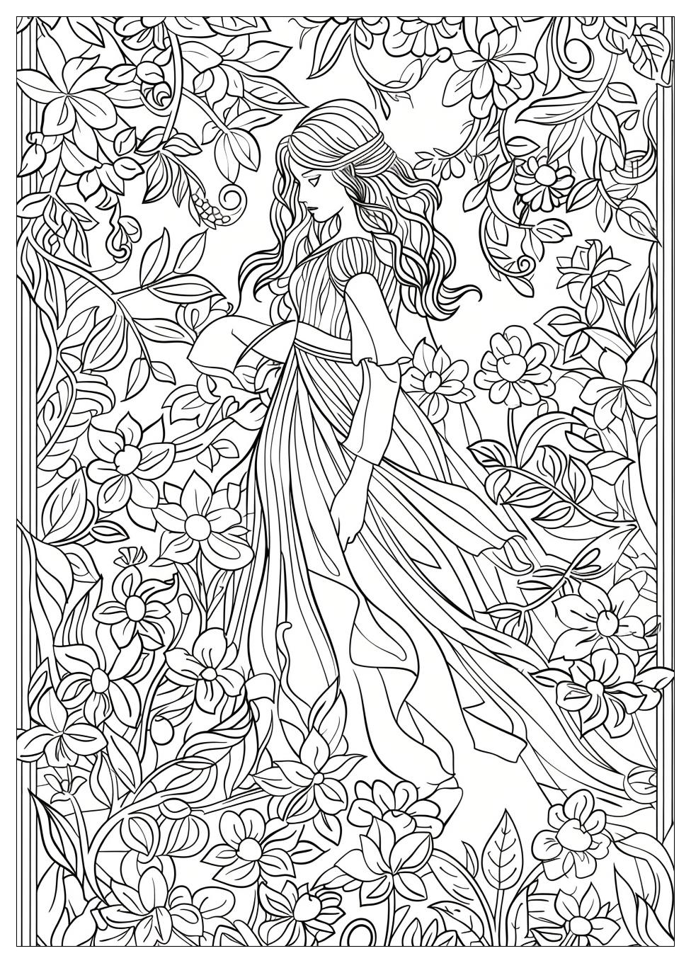 Fairy Tale Coloring Pages-17