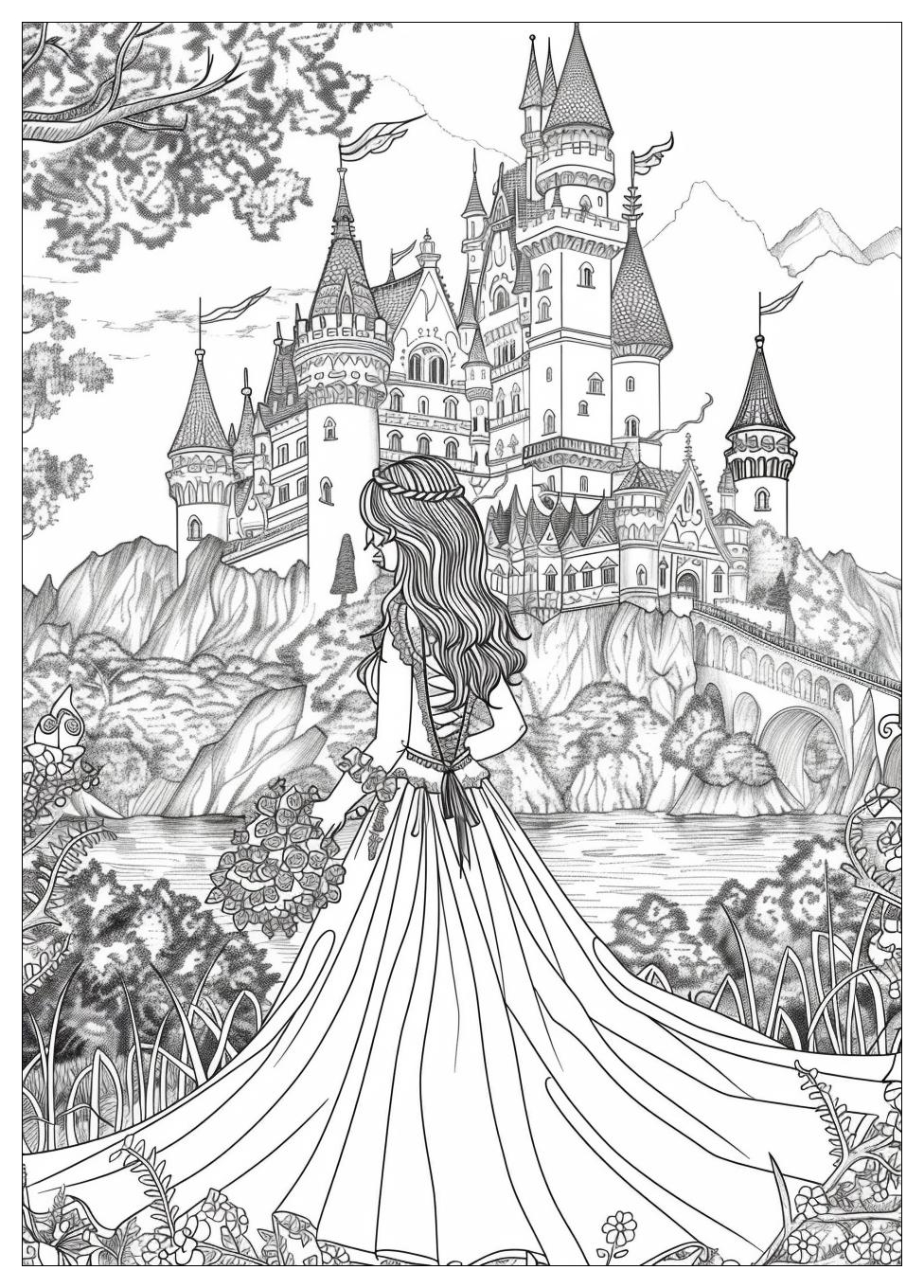 Fairy Tale Coloring Pages-18