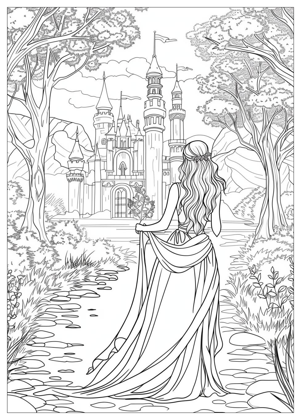 Fairy Tale Coloring Pages-7