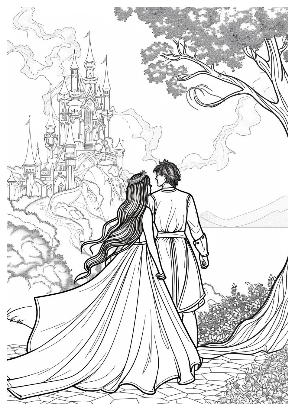 Fairy Tale Coloring Pages-8